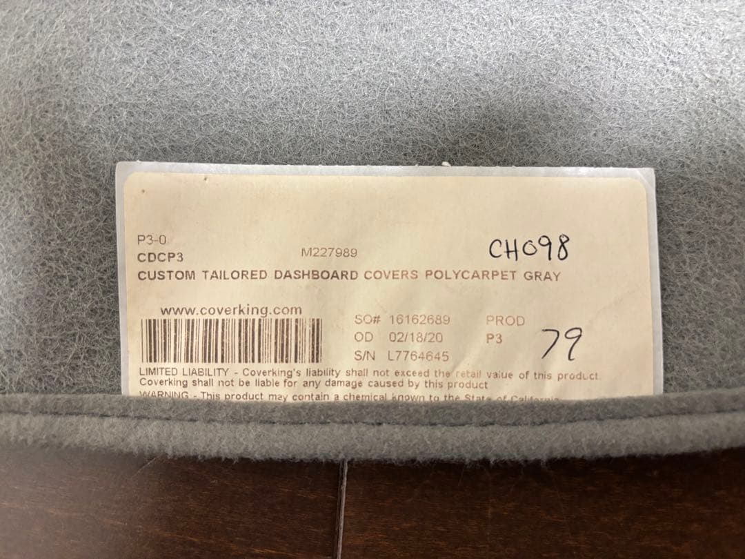 ★美品 シボレー タホ 1995ー96年 ダッシュマット c1500 サバーバン