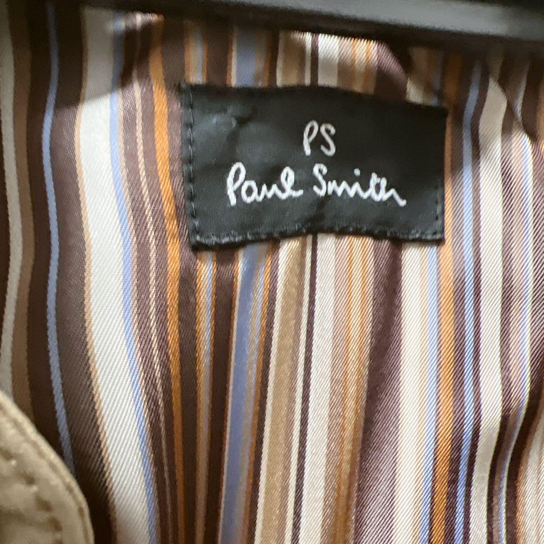 値下げ！ポールスミス トレンチコート　ライナー　マルチストライプ　ベルト　XL