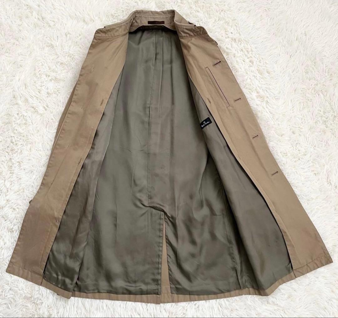 値下げ！ポールスミス トレンチコート　ライナー　マルチストライプ　ベルト　XL