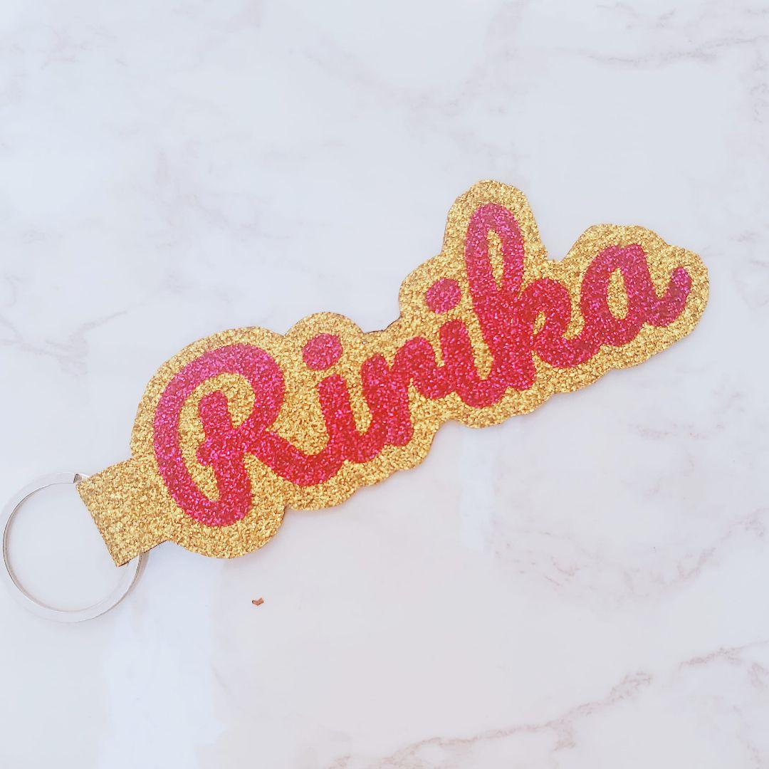 ☆オリジナル名前キーホルダー☆ネームタグ☆名入れ