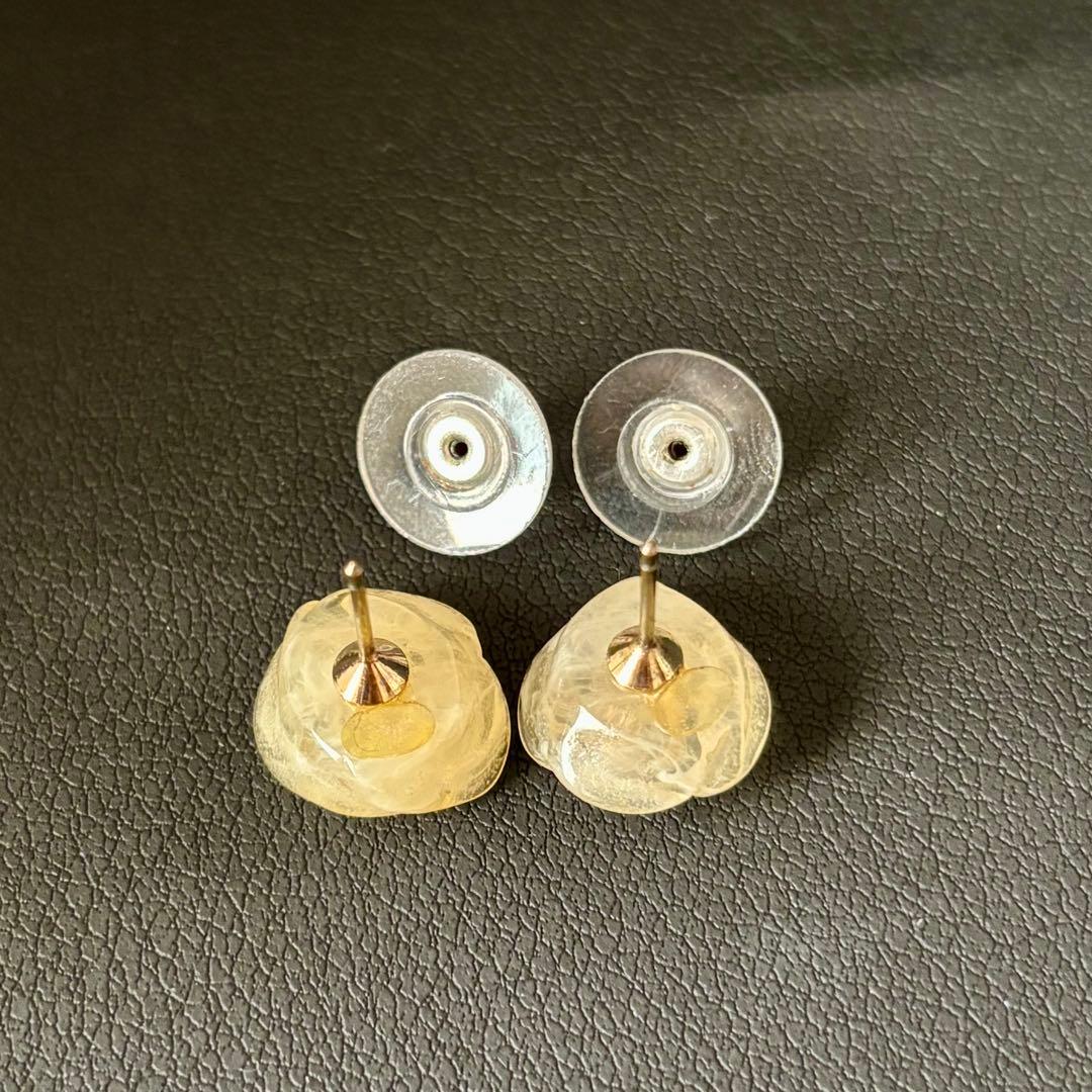 【シャネル】CHANEL ピアス ココマーク カメリア フラワー