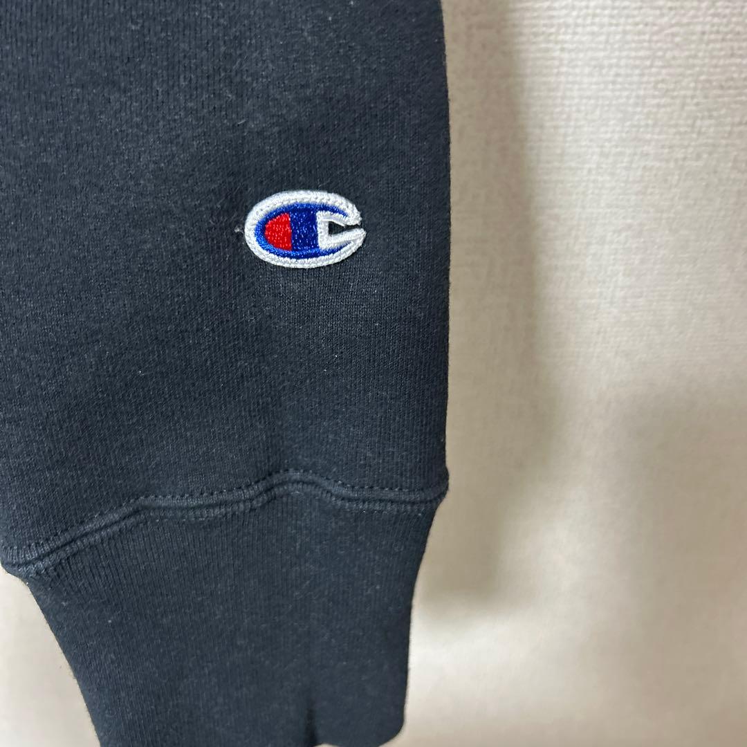 チャンピオン フルジップパーカー 復刻赤タグ アメリカ製 ブラック サイズL