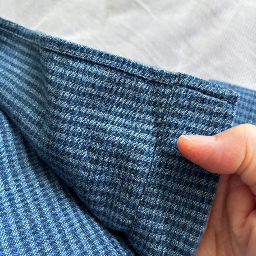 ババグーリ　藍染　チュニック　ネイビー　ヨーガンレール　羽織り