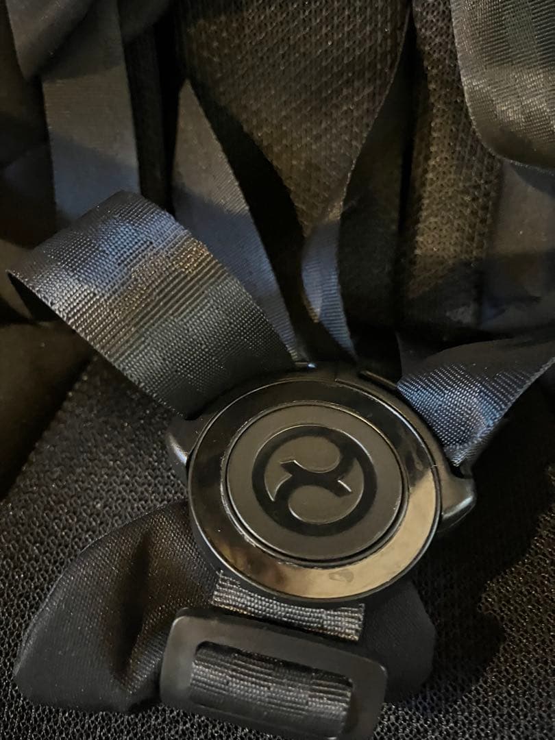 cybex メリオカーボンブラック➕レインカバー➕ケータイドリンクホルダー付き