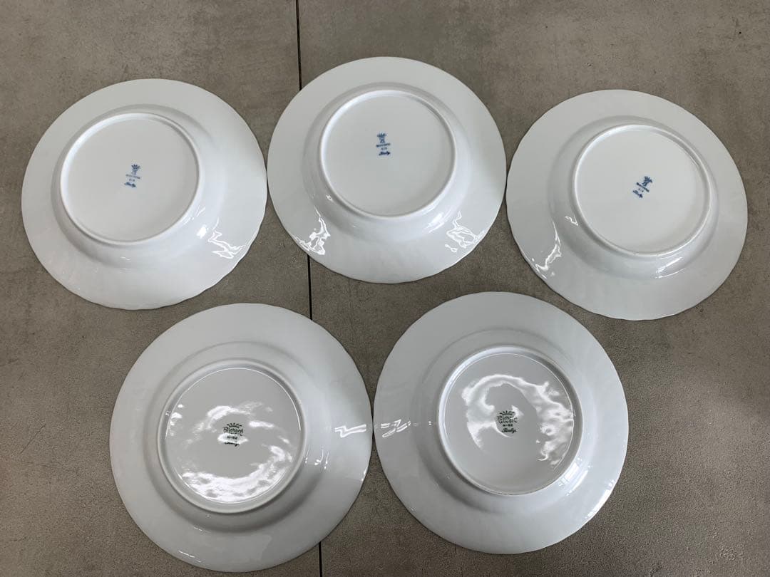 MN666★ジノリ Richard Ginori 深皿 直径約23㎝　5枚 花柄