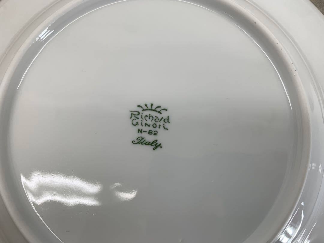 MN666★ジノリ Richard Ginori 深皿 直径約23㎝　5枚 花柄