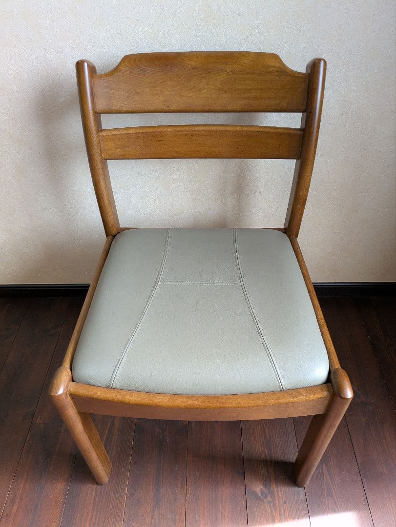 カリモク★ダイニングチェア★2脚セット★レトロモダン★送料無料　③④