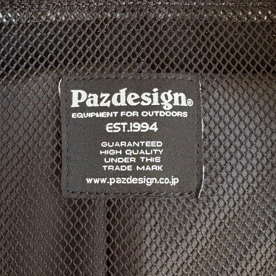 【美品】Pazdesign PSLマルチゲームベスト ブラックホワイト