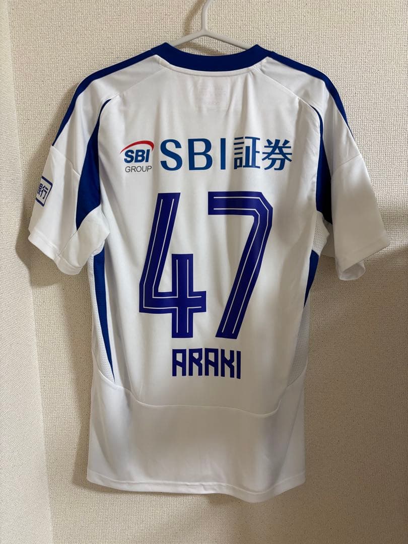 ベガルタ仙台 2025 2nd ユニフォーム 荒木駿太 47 Lサイズ