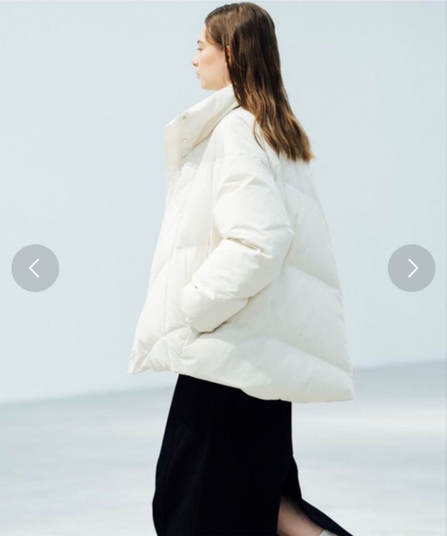 CITY TOKYO ホワイト ダウンジャケット オーバーサイズ 2