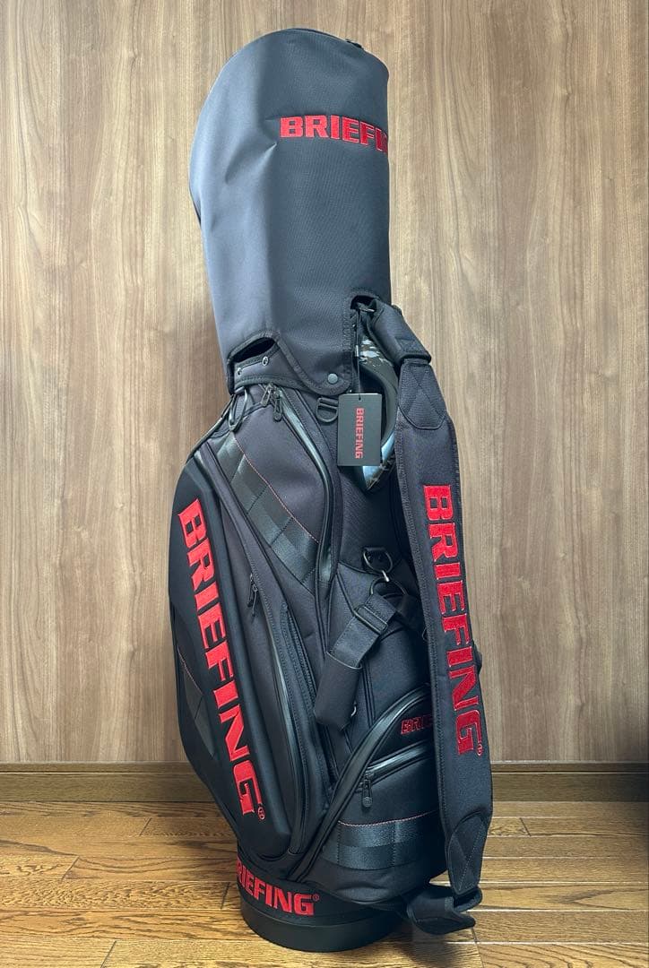 ブリーフィング BRIEFING キャディバッグ CR-3 02　ブラック