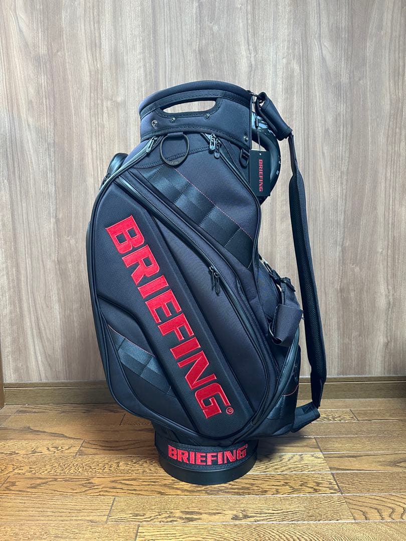 ブリーフィング BRIEFING キャディバッグ CR-3 02　ブラック