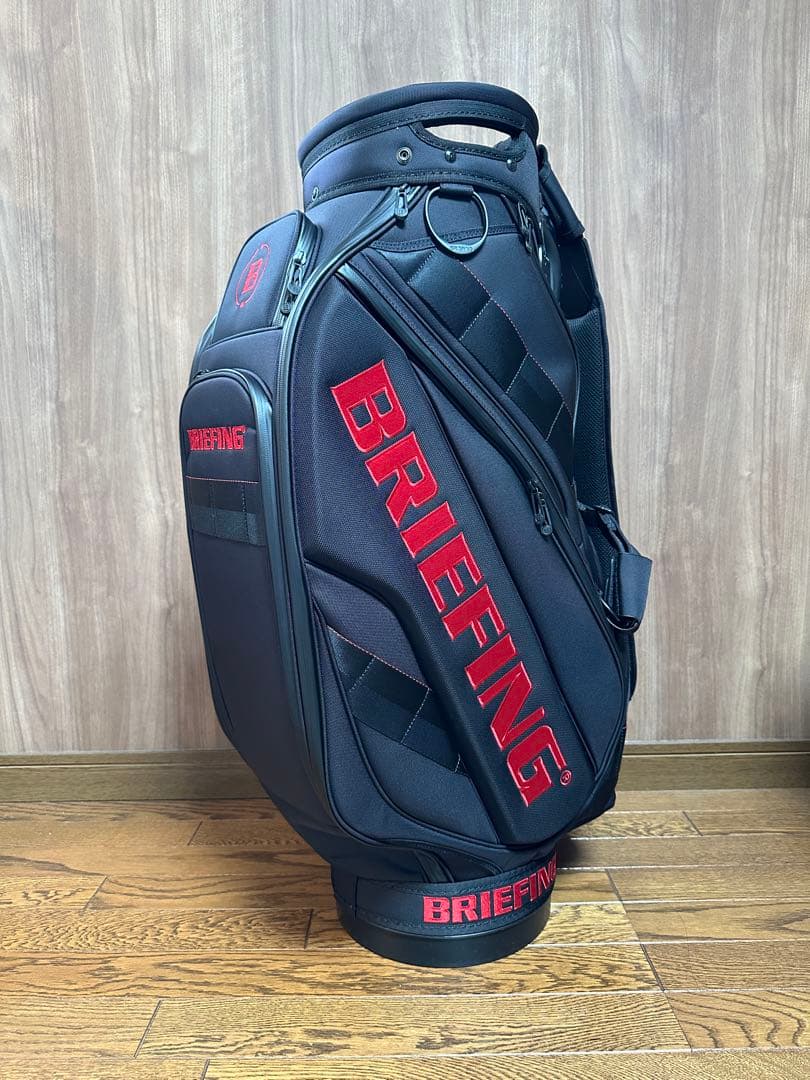 ブリーフィング BRIEFING キャディバッグ CR-3 02　ブラック