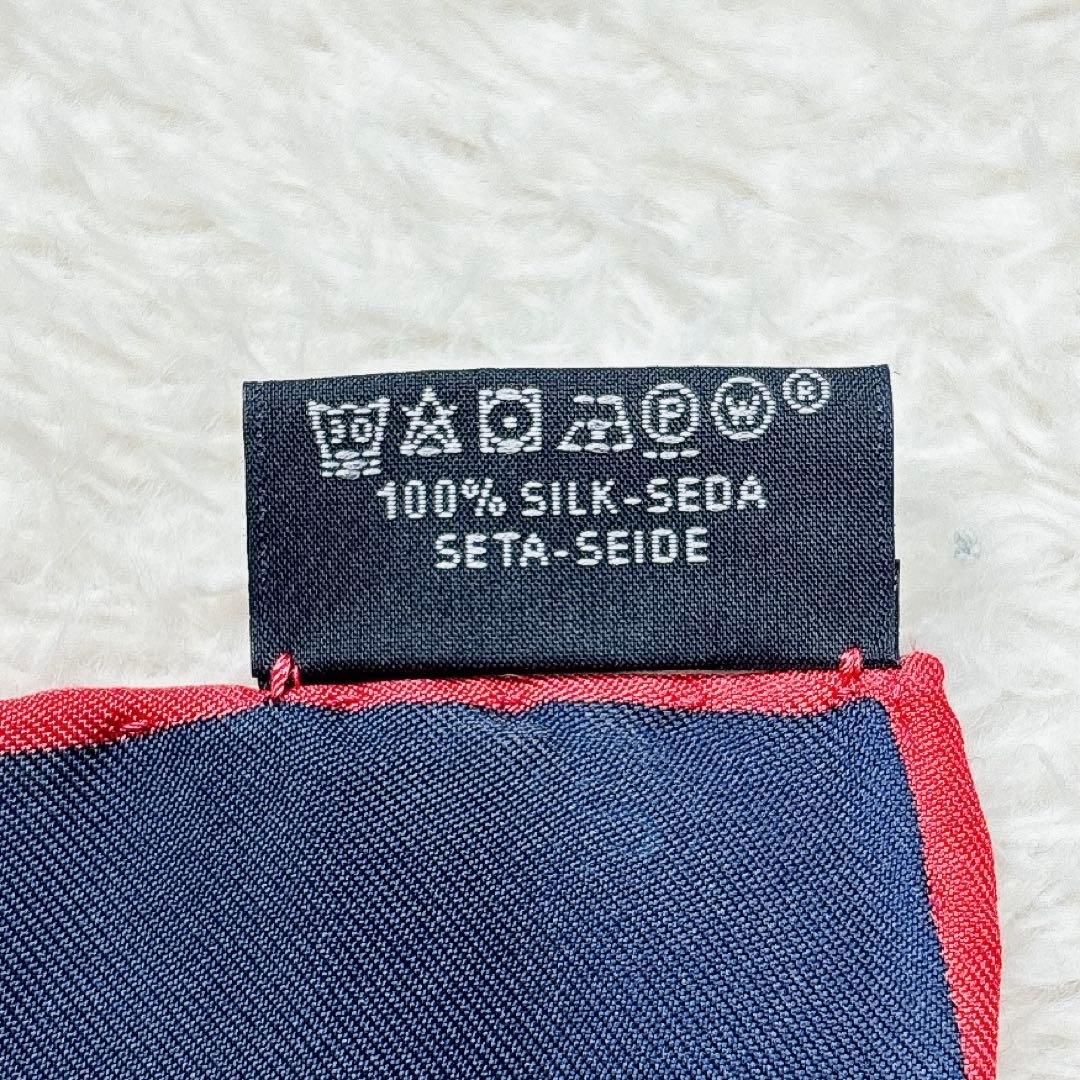 【極美品】エルメス カレ90 モダンなレオパード 切替 シルクスカーフ