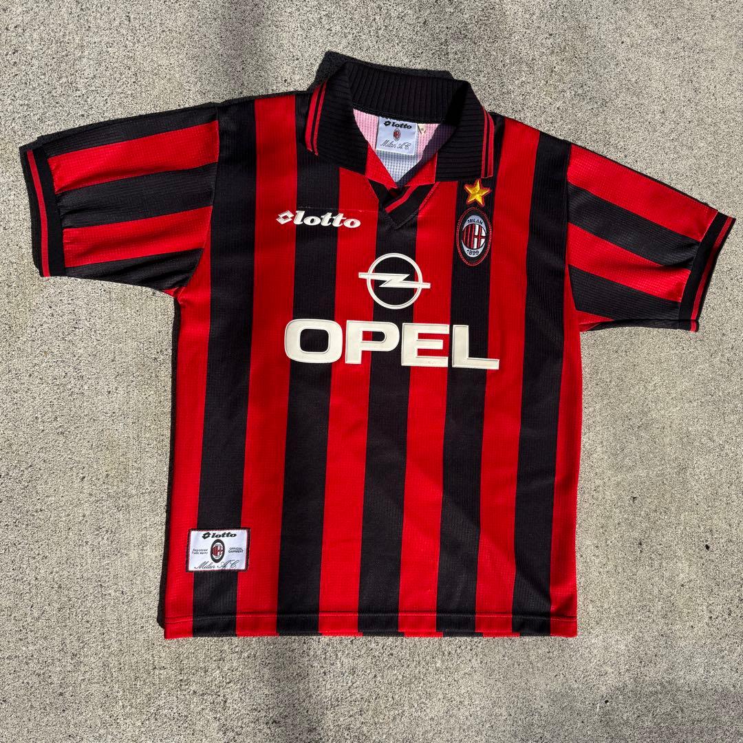 k*n様 ACミラン Lotto　97/98　ホームユニフォーム