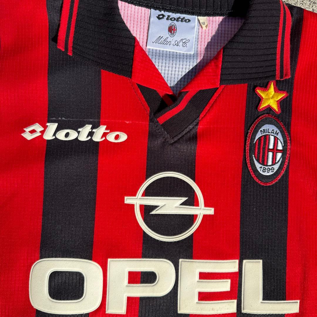 k*n様 ACミラン Lotto　97/98　ホームユニフォーム