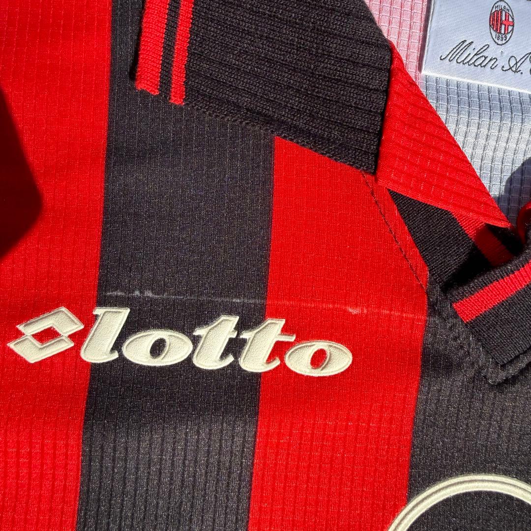 k*n様 ACミラン Lotto　97/98　ホームユニフォーム
