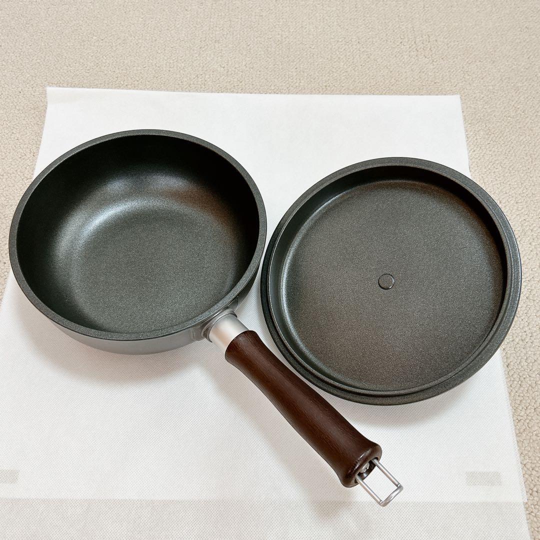 ★美品【味わい鍋】★片手鍋 18cm 1.4L 日軽プロダクツ