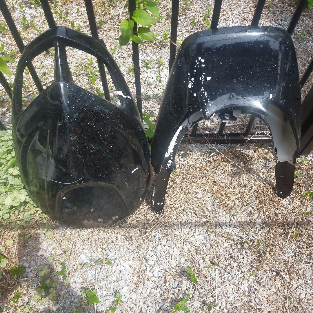 廃盤コマジェエアロ2点セットYP125 Majesty125 WirusWin