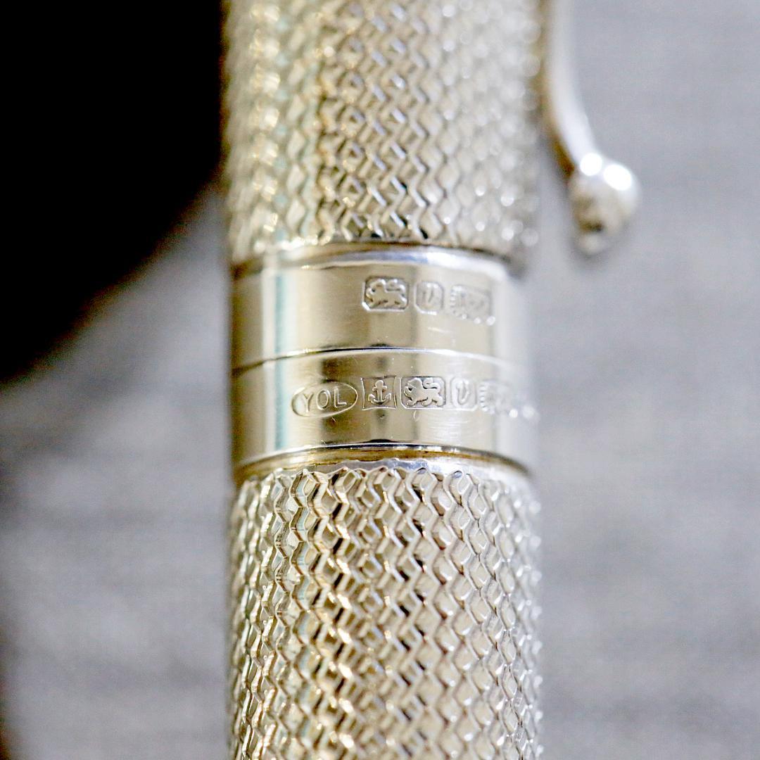 ヤードオレッド 万年筆 バイスロイ バーレイ スターリングシルバー ９２５