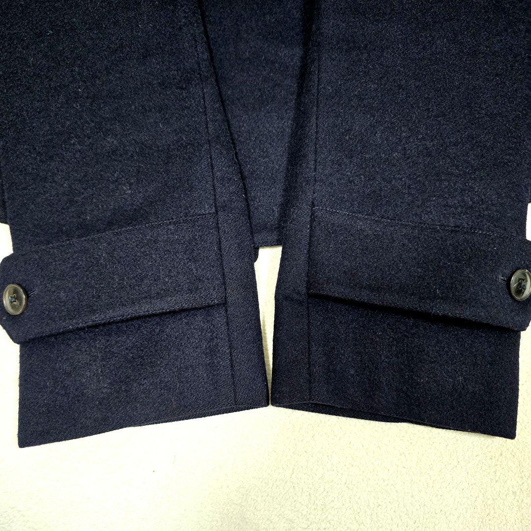 トゥモローランド ピルグリム カシミヤ チェスターコート ピーコート 濃紺 44