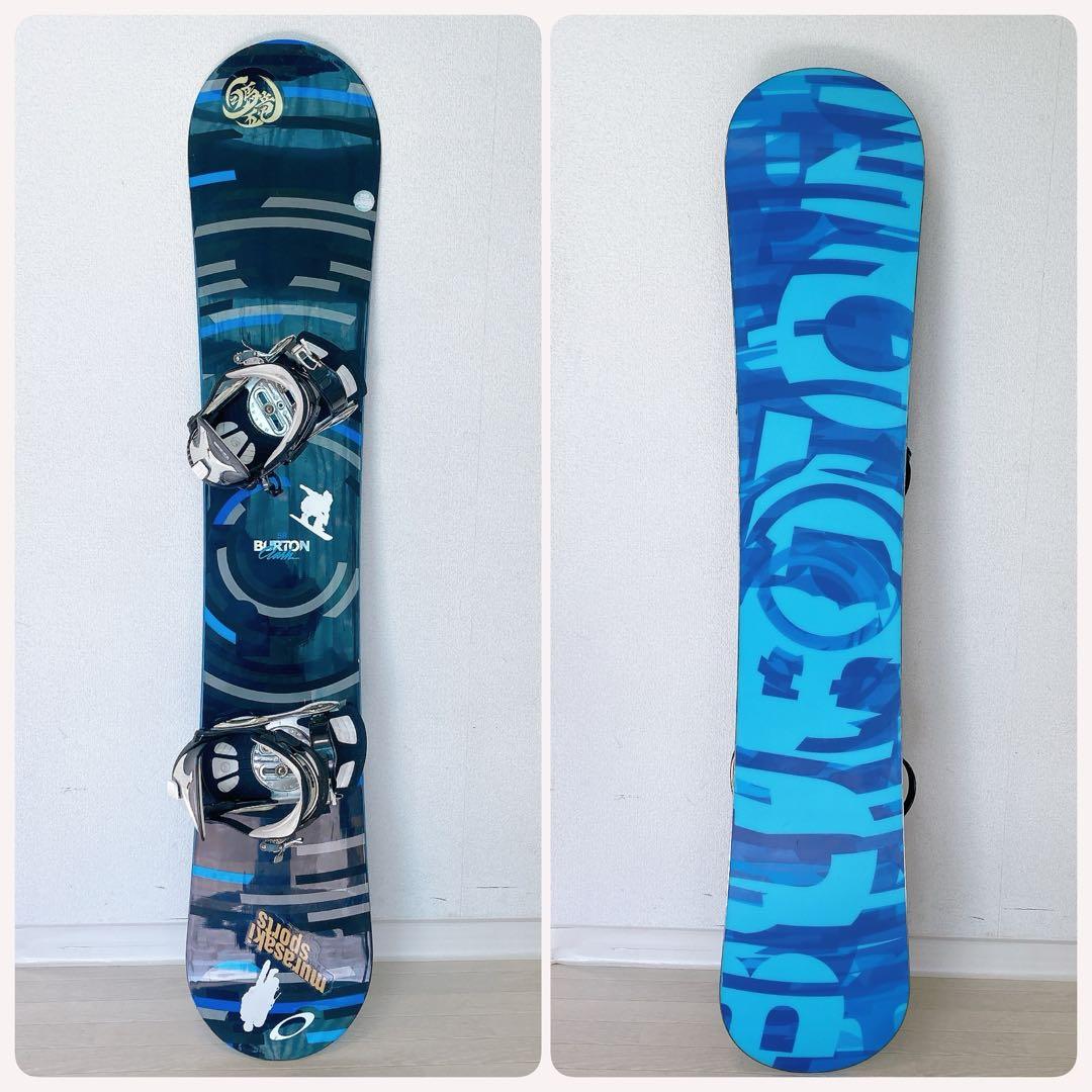 BURTON Clash 158 ボード RIDE バイン 2点セット スノボ