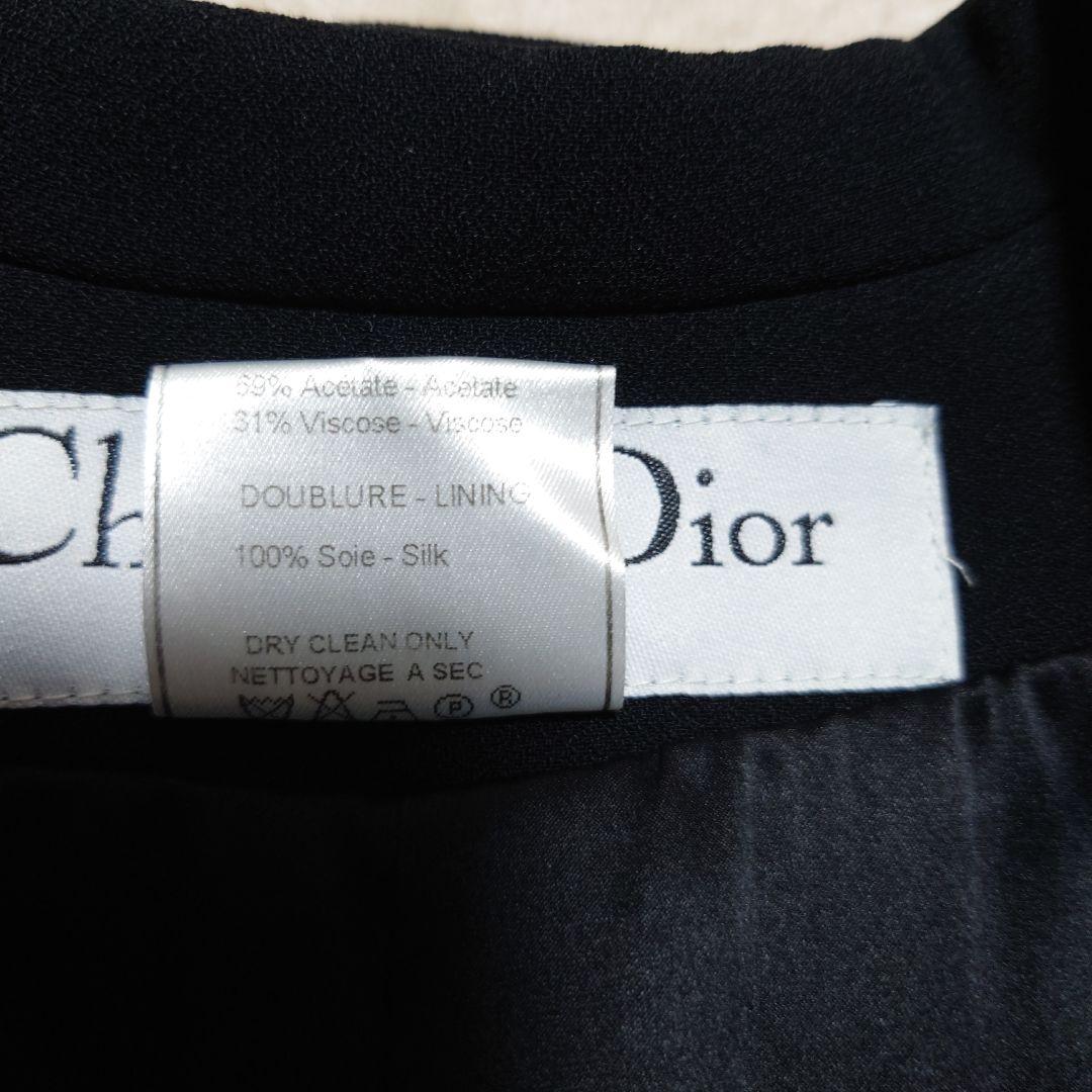Christian Dior　美品　 黒スーツ　フランス製