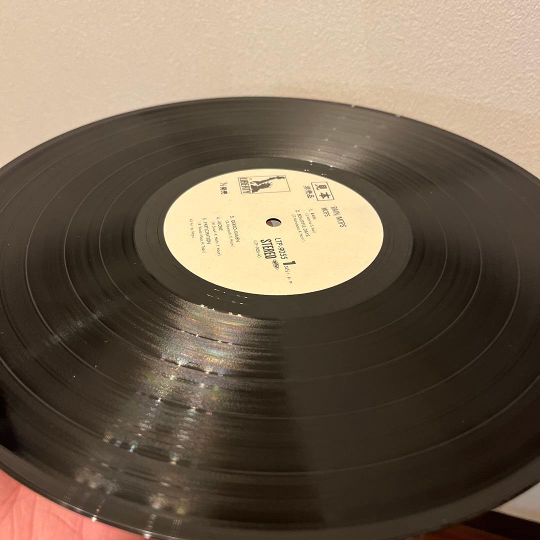 [レア]雨のモップス '72 LTP-9055 LP 見本盤　白ラベル