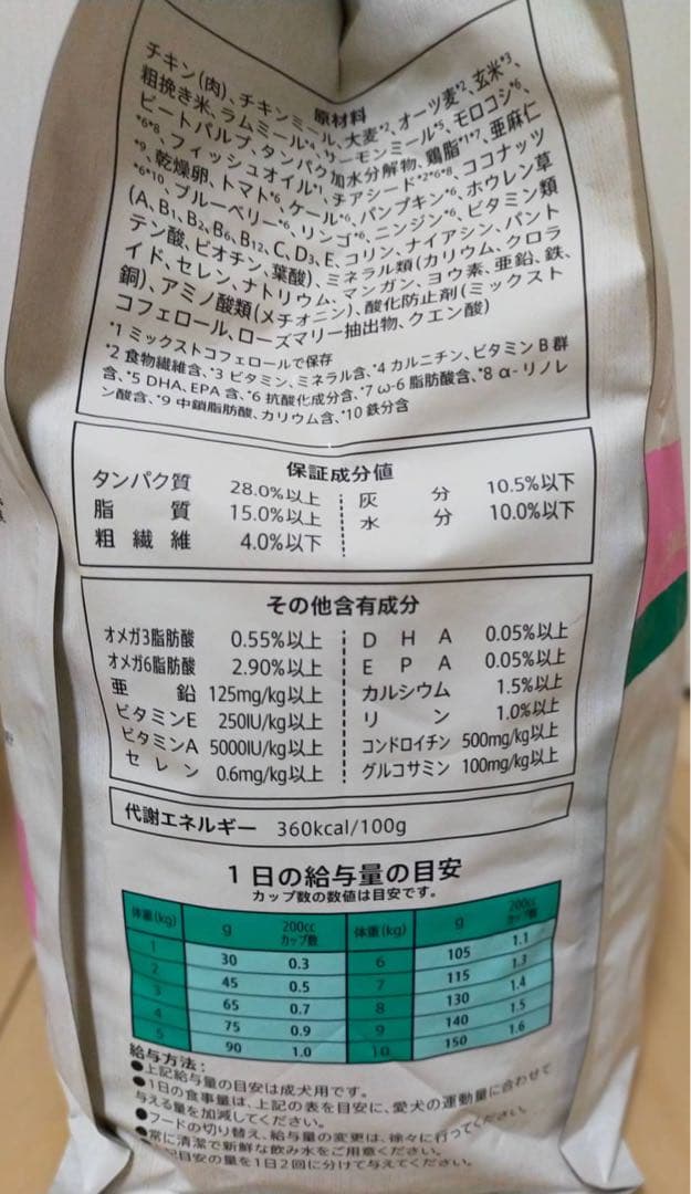 Nutro Supremo 超小型犬・小型犬用 ドライフード　3kg×2