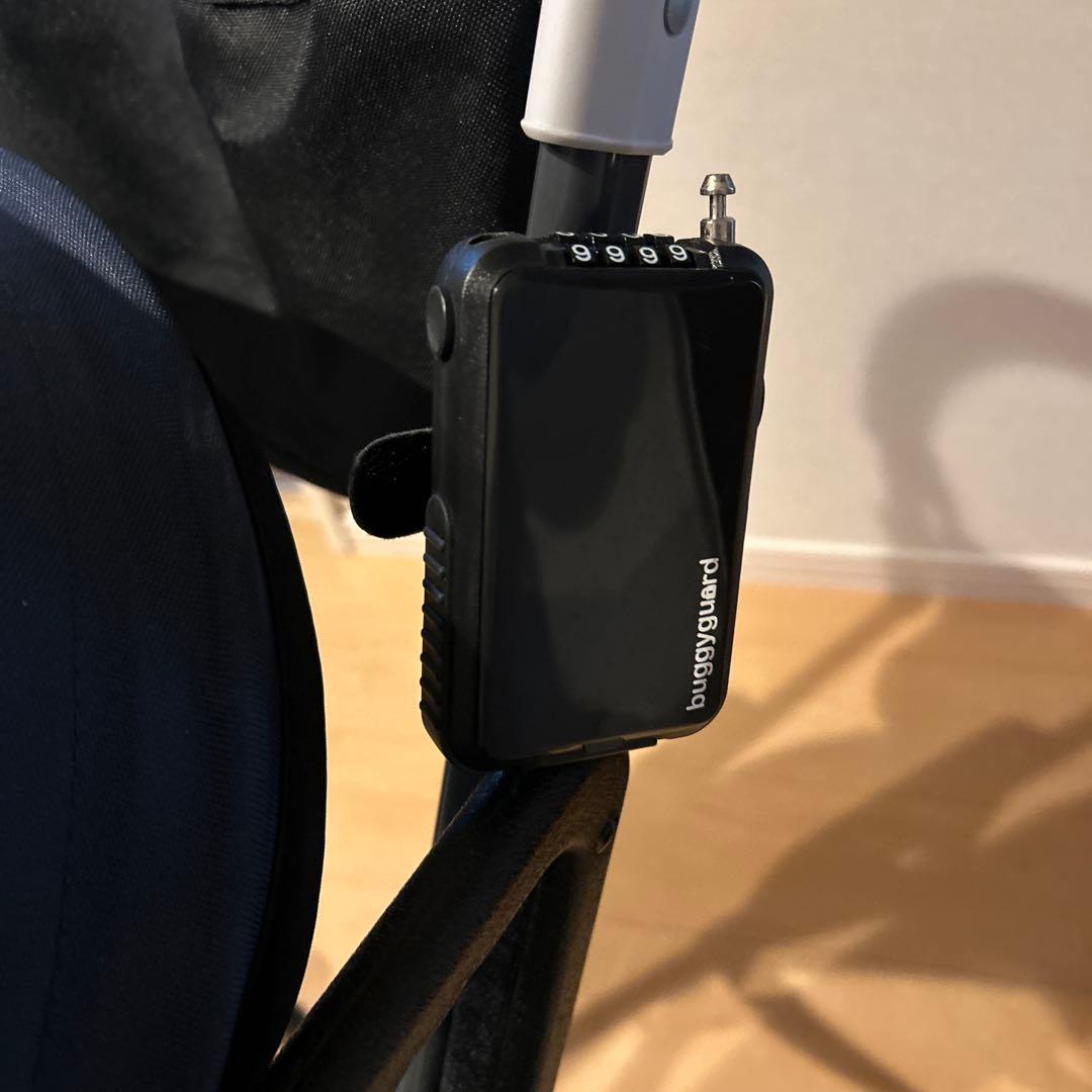 美品 KATOJI二人でゴー ケーブルロックのおまけ付き　2人乗りベビーカー