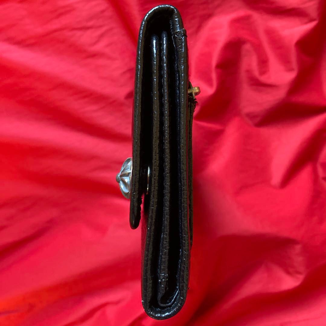 DEEP ZONE 長財布 レザー ブラック ロングウォレット レザーウォレット