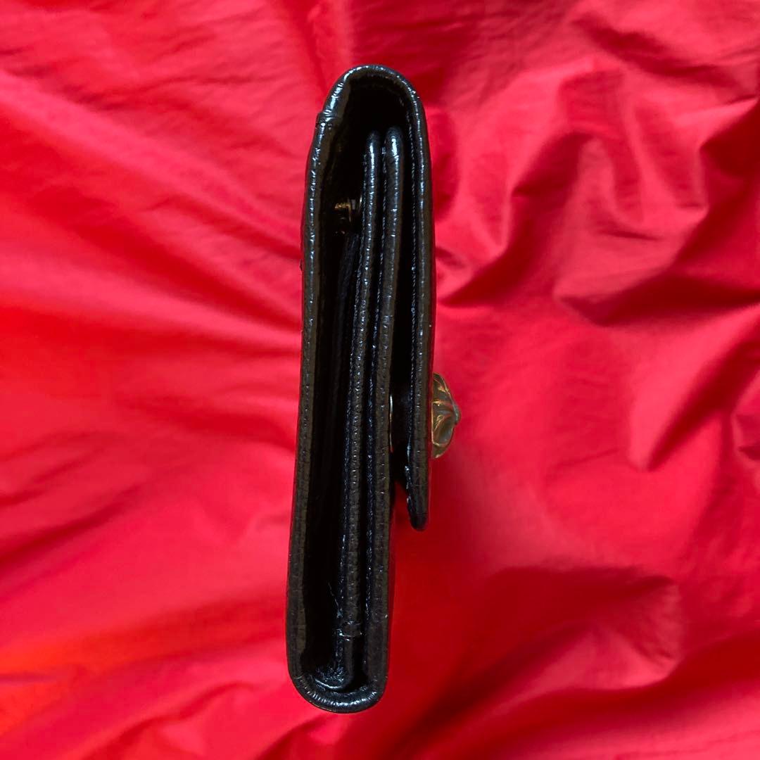 DEEP ZONE 長財布 レザー ブラック ロングウォレット レザーウォレット