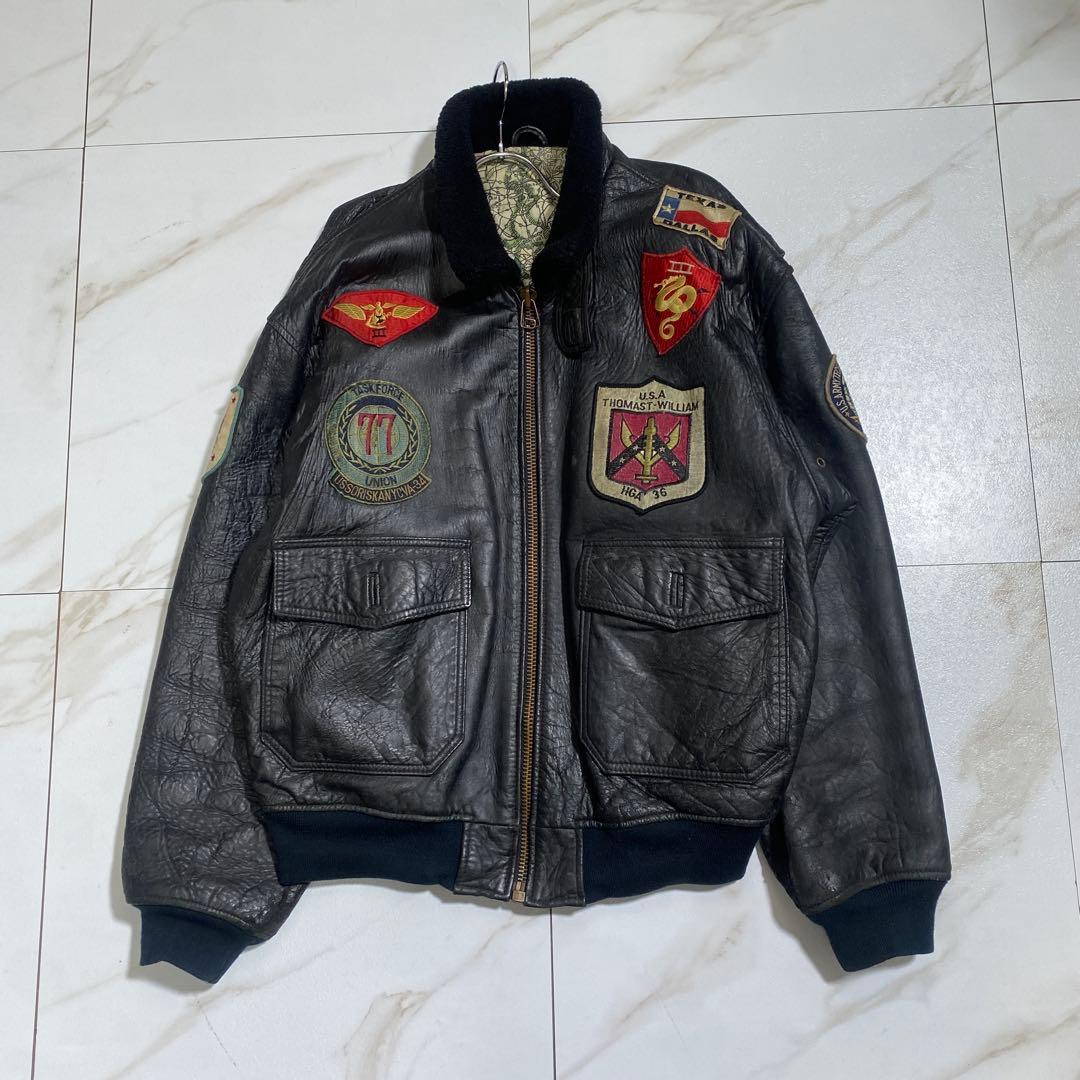 かしわ 　AVIREX 80sトップガンモデル G1 フライトジャケット