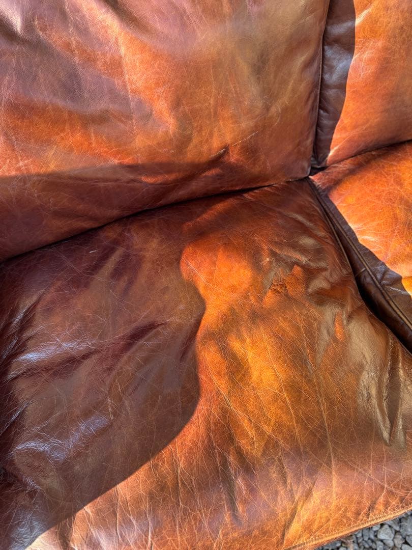 HALO　ハロ　バルモラル　3人掛けレザーソファ