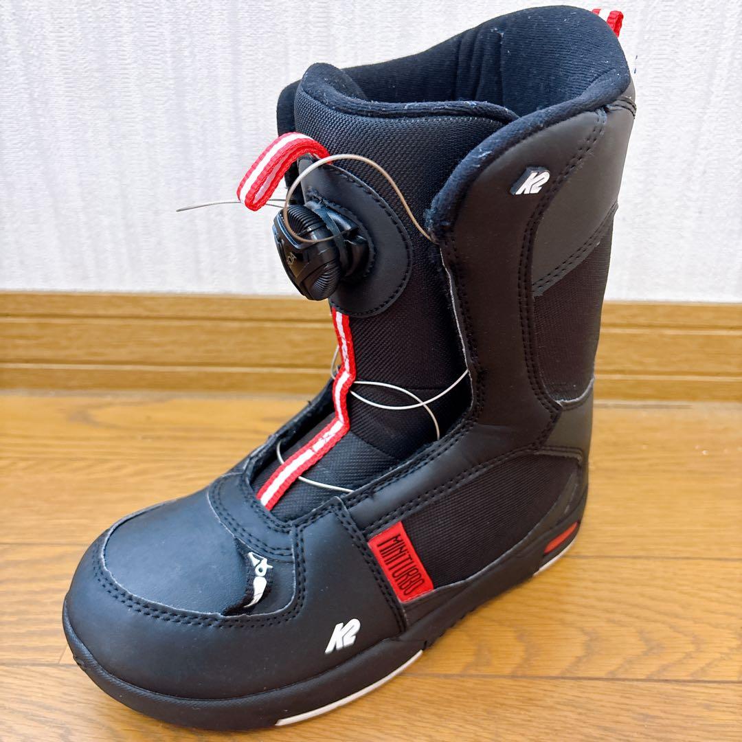 K2 ケーツー キッズ スノーボードブーツ 23-25cmミニターボ