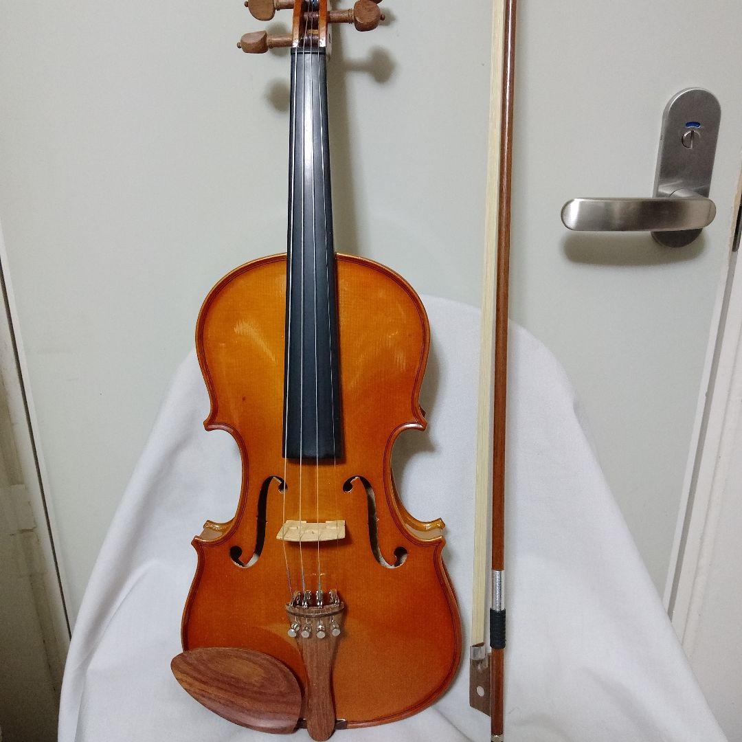 ♥️再値下しました♥️美品初心者向バイオリン4/4大人用♥️新品の弓ケ―ス松脂付