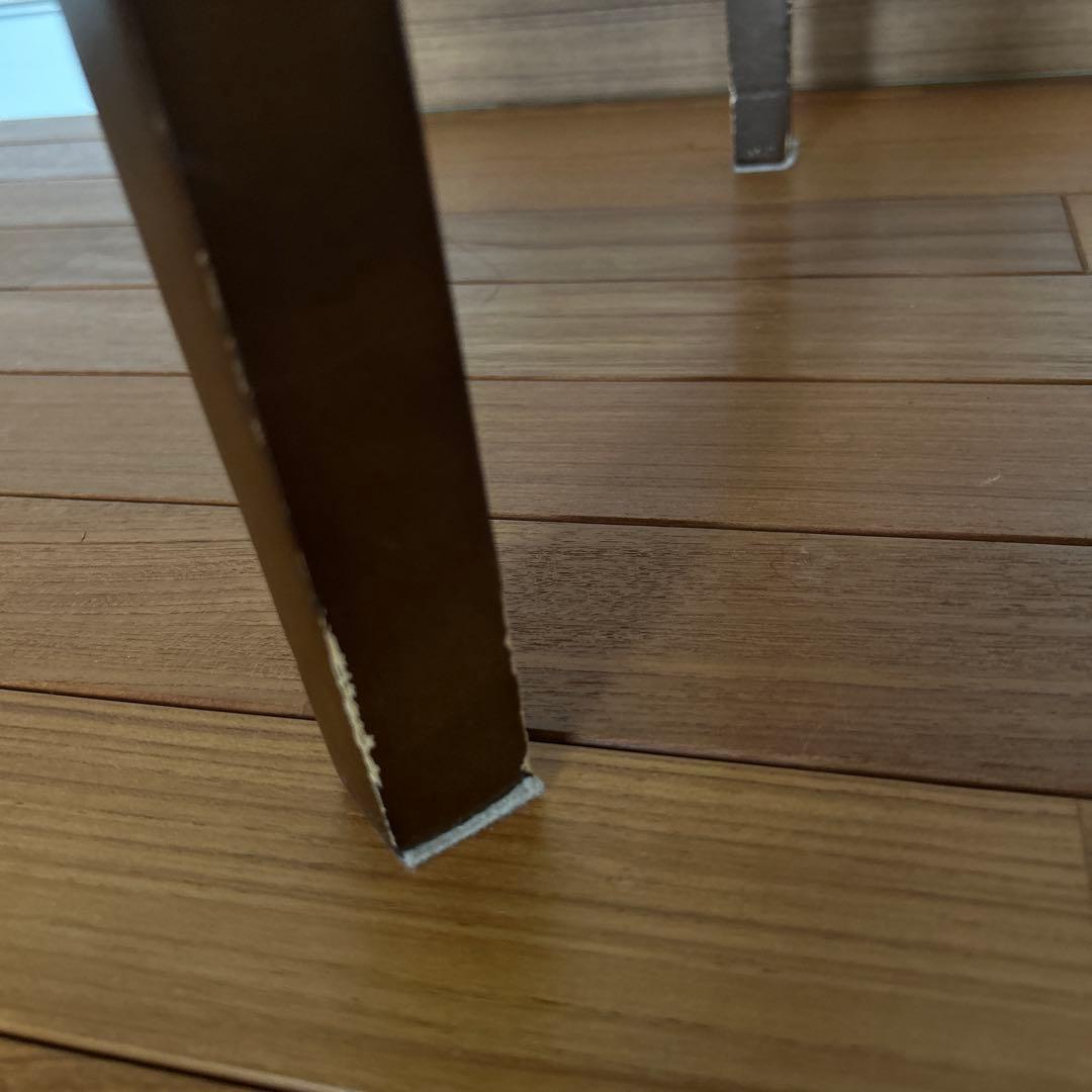 レア美品ローラアシュレイミラー仕上げのブラウン木製ドレッサーコンソールテーブル