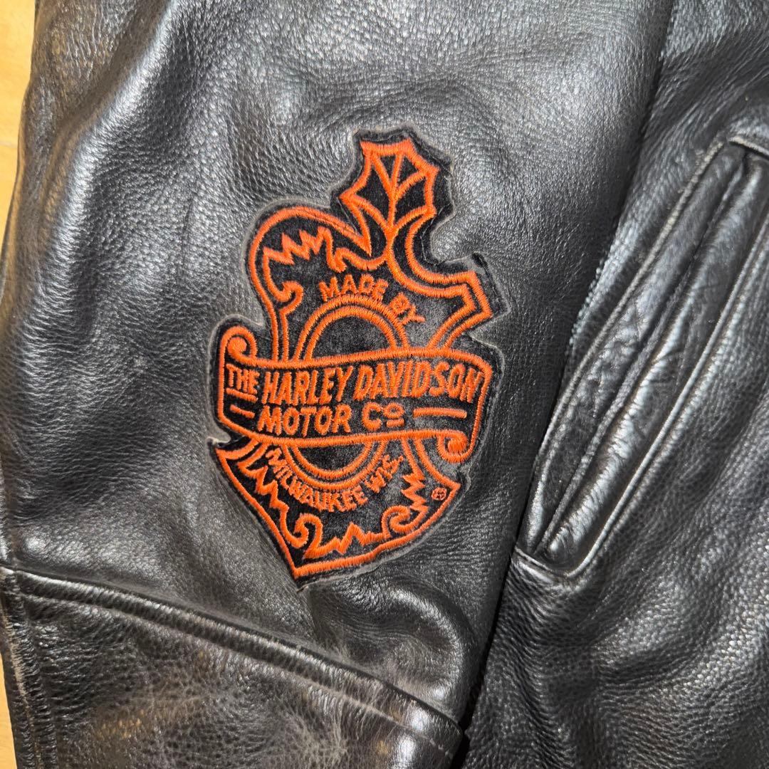 Harley-Davidson 本革　レザージャケット ブラック