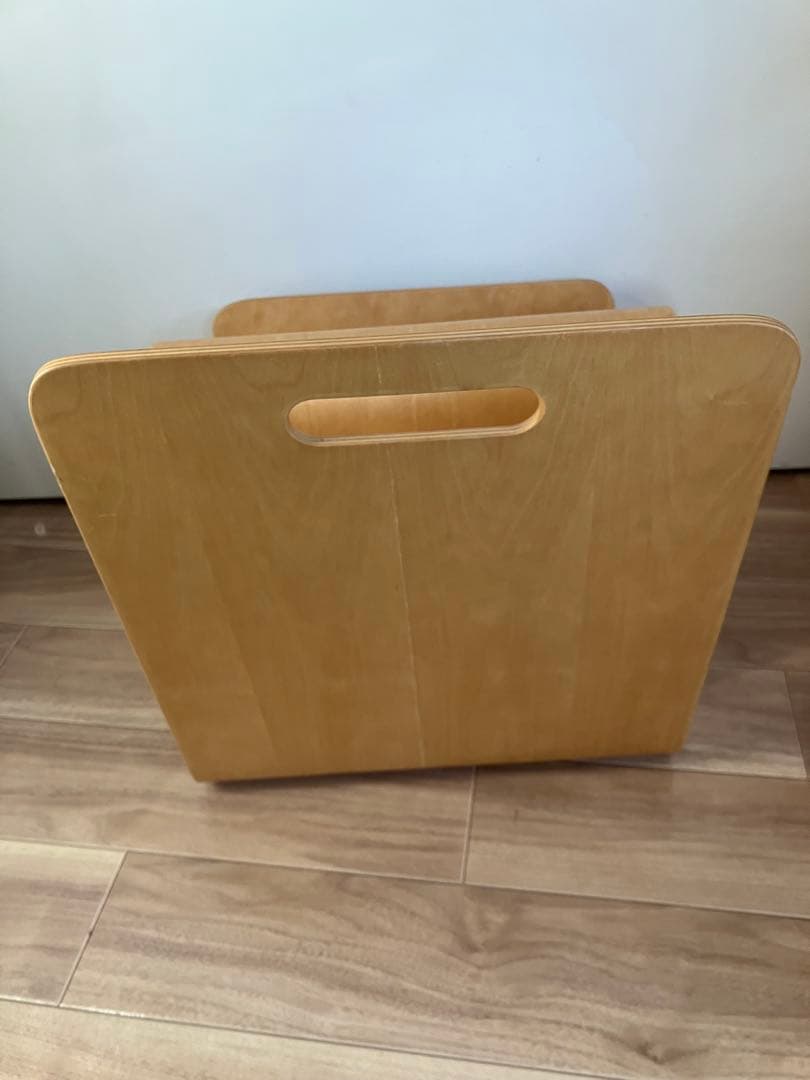 プライウッド　ミッドセンチュリー　 マガジンラック