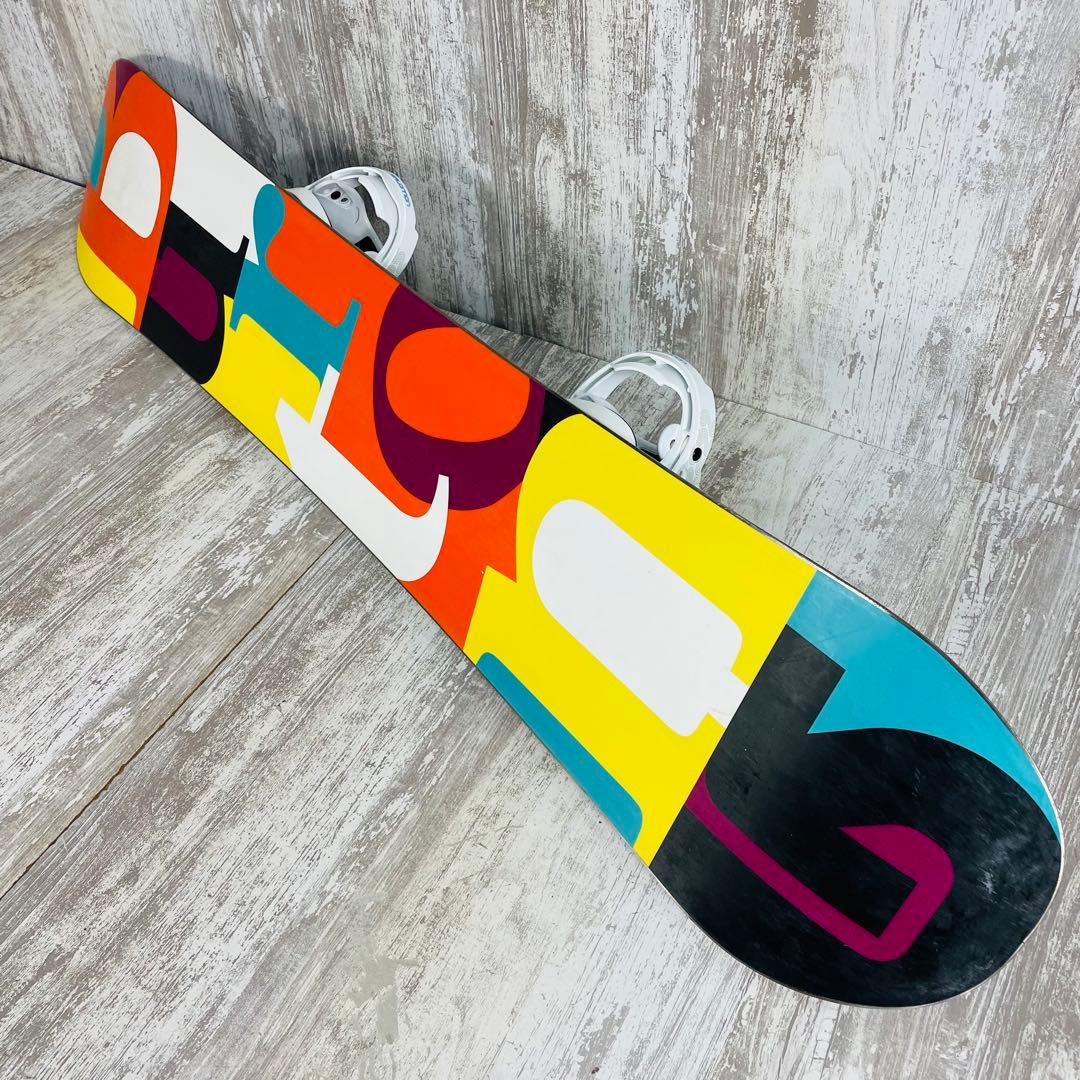 BurtonバートンTROOP 41 &ビンディング　スノーボード　初心者セット