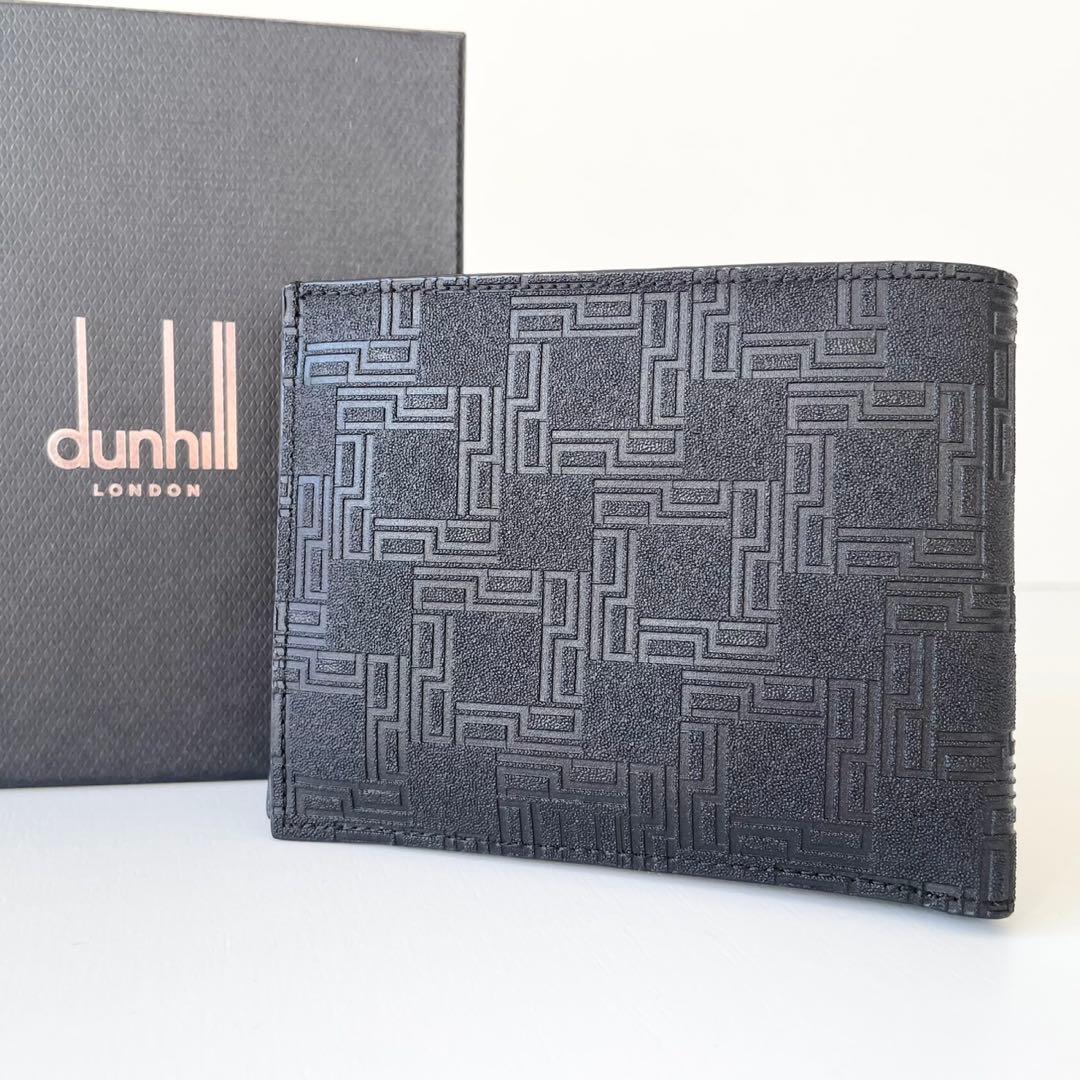 【新品・保管品】dunhill メンズ 二つ折り財布 ケース付き