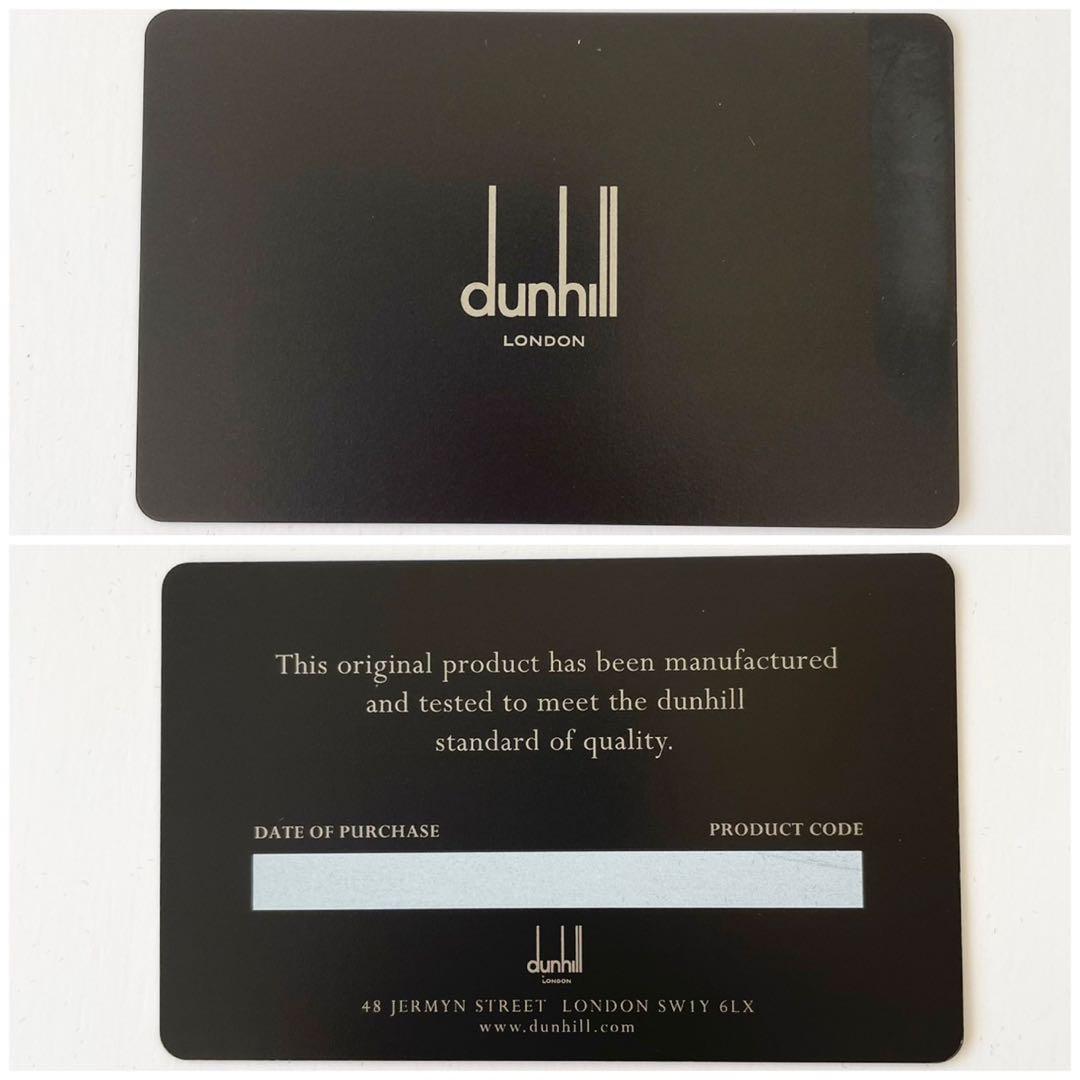 【新品・保管品】dunhill メンズ 二つ折り財布 ケース付き