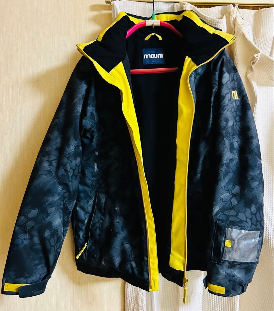 ninum スキーウェア 160 子ども用 黒/黄色