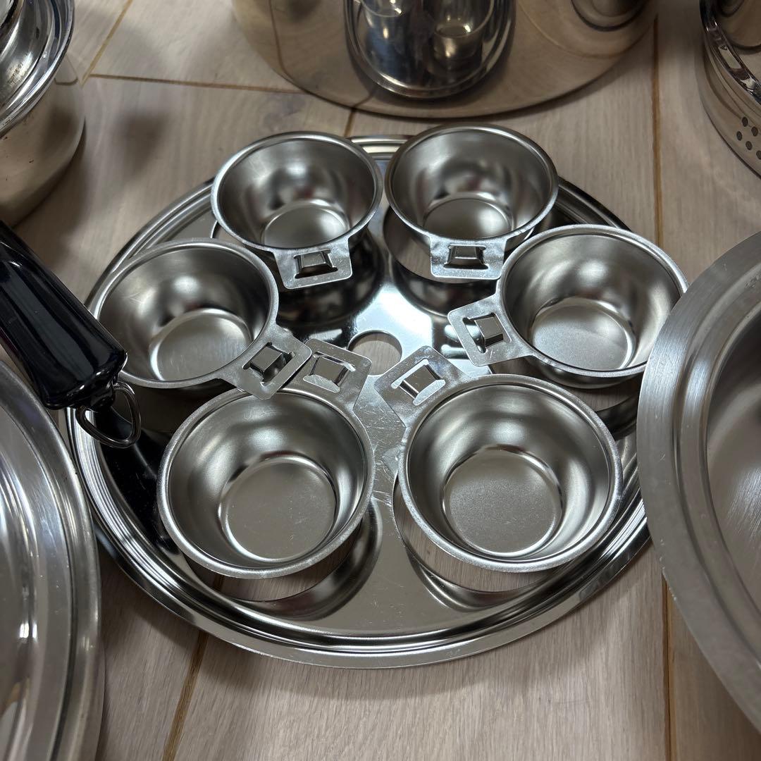 Amway アムウェイ 鍋セット　6L 蒸し器　カップ　フライパン　ガス　IH