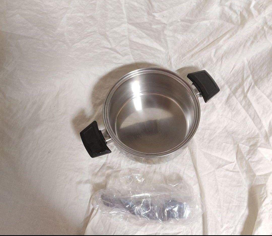 美品 ガス仕様 ロイヤルクイーン 3QT 3コート 蓋付き　おまけ付き 管理59