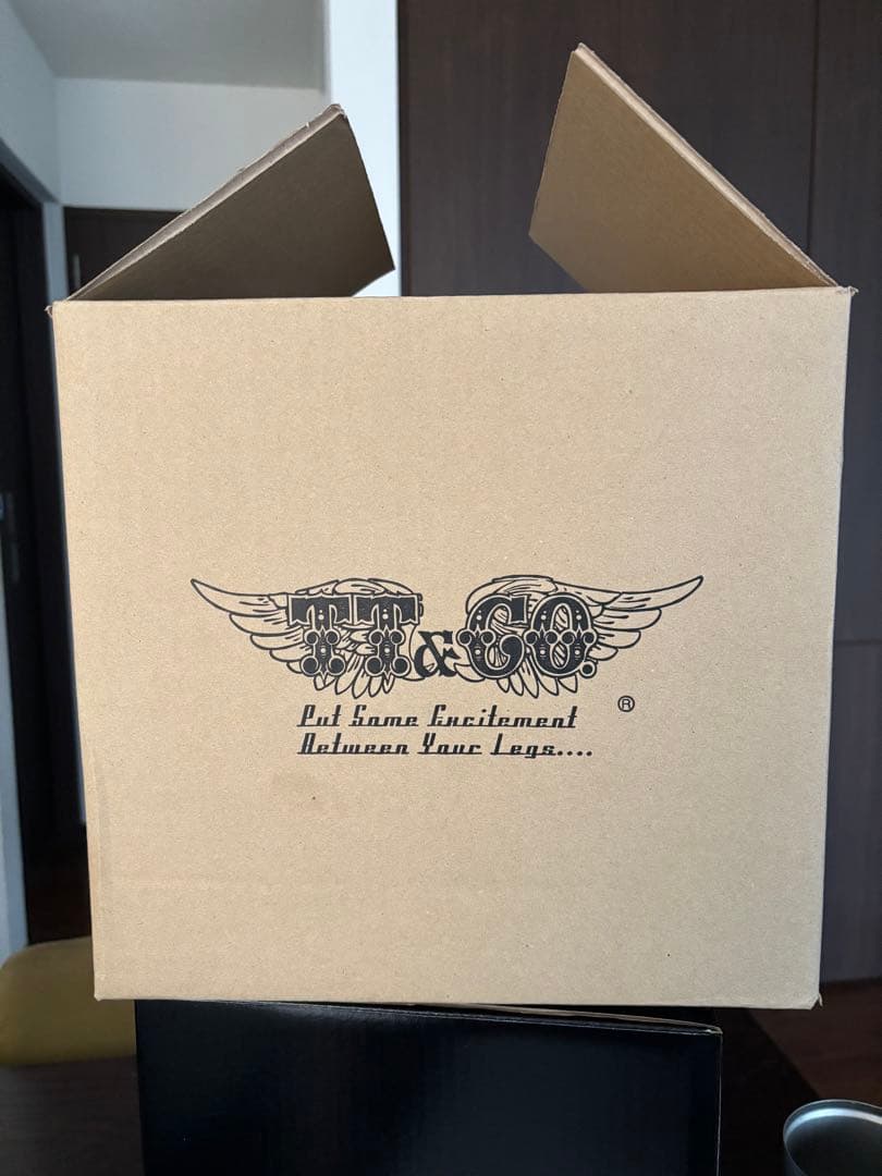 TT&CO. スーパーマグナム ジェットヘル アイボリー サイズ57-58cm