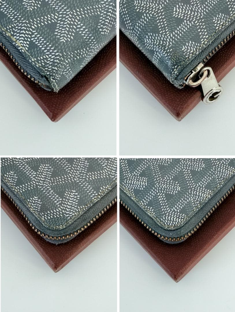 [箱付・鑑定済] GOYARD マティニョンGM ラウンドファスナー 長財布