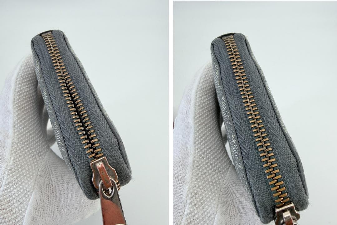 [箱付・鑑定済] GOYARD マティニョンGM ラウンドファスナー 長財布