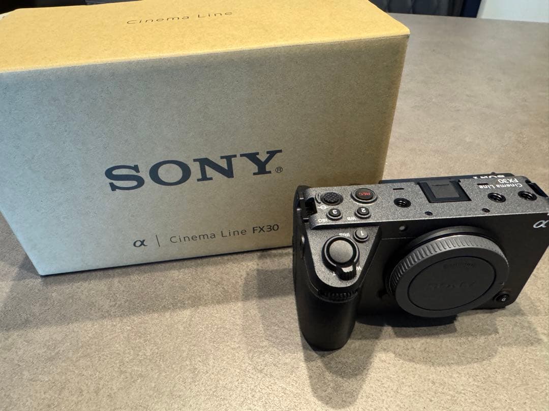 ほぼ未使用⭐︎SONY α Cinema Line FX30 ボディ