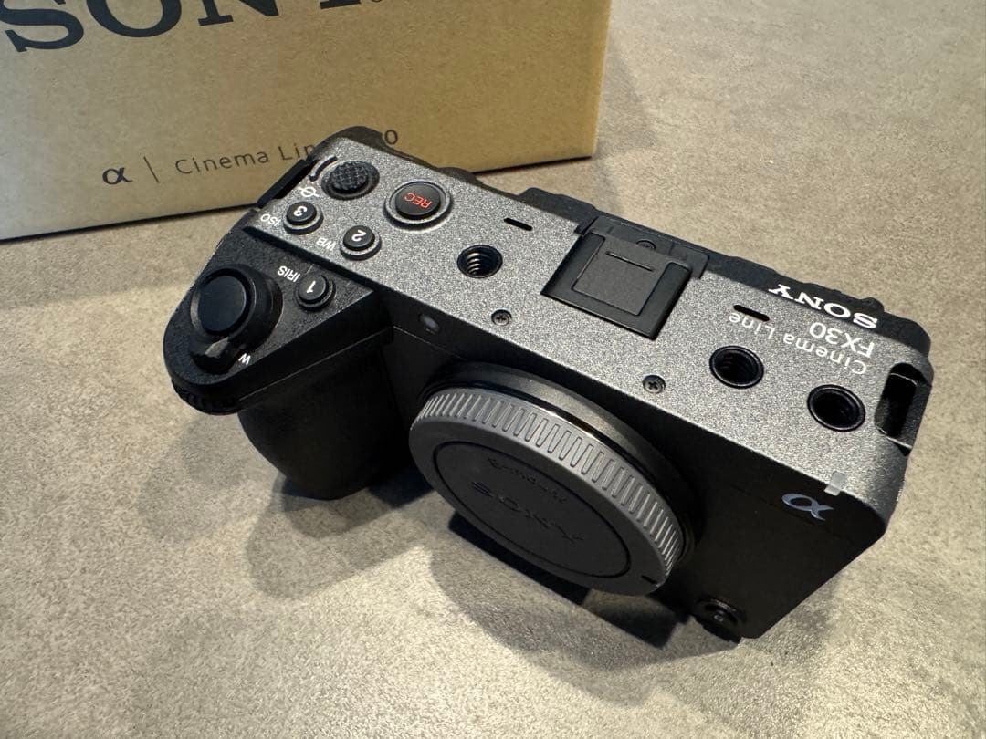 ほぼ未使用⭐︎SONY α Cinema Line FX30 ボディ